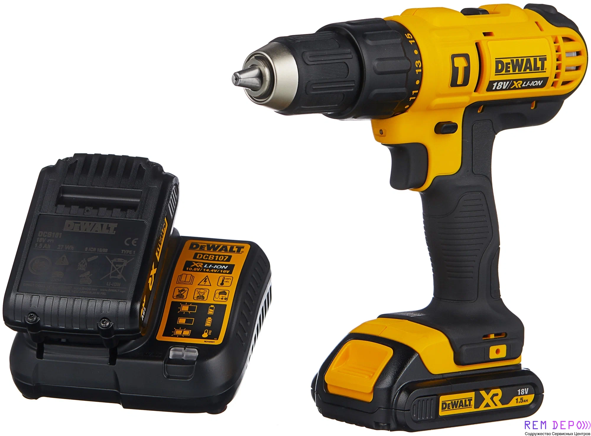 Ремонт шуруповертов Dewalt