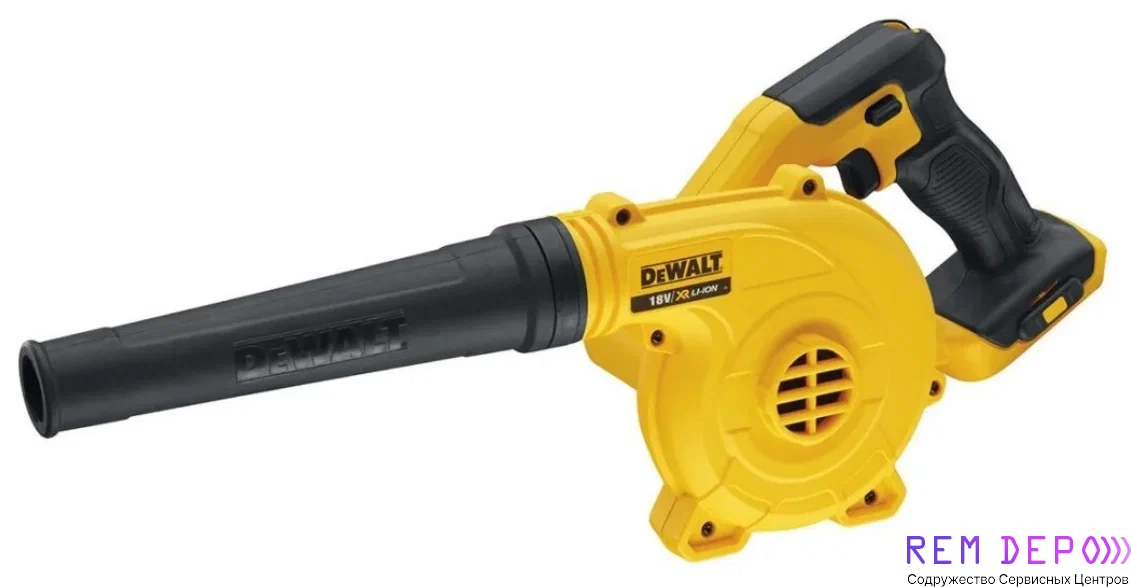 Ремонт воздуходувки Dewalt