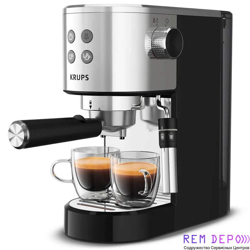 Ремонт рожковых кофеварок Krups