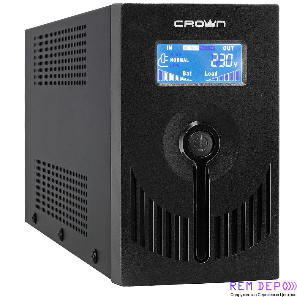 Ремонт источников бесперебойного питания(ибп) Crown micro