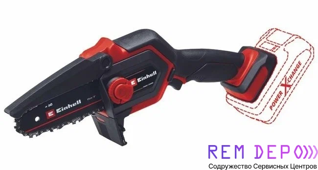 Ремонт мини пил цепных Einhell