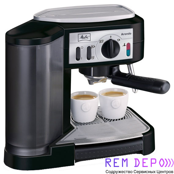 Ремонт рожковых кофеварок Melitta