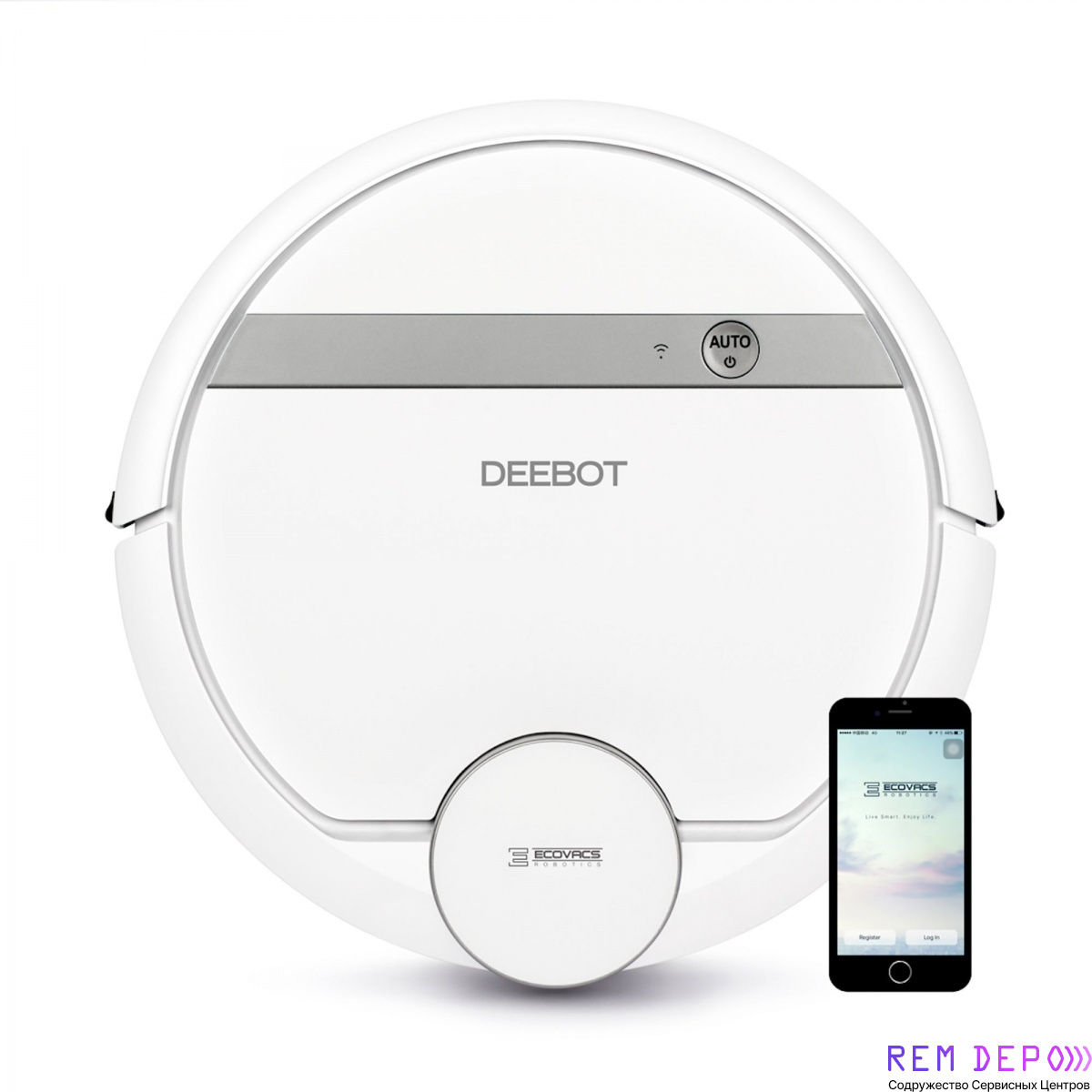 Ремонт роботов пылесосов Ecovacs