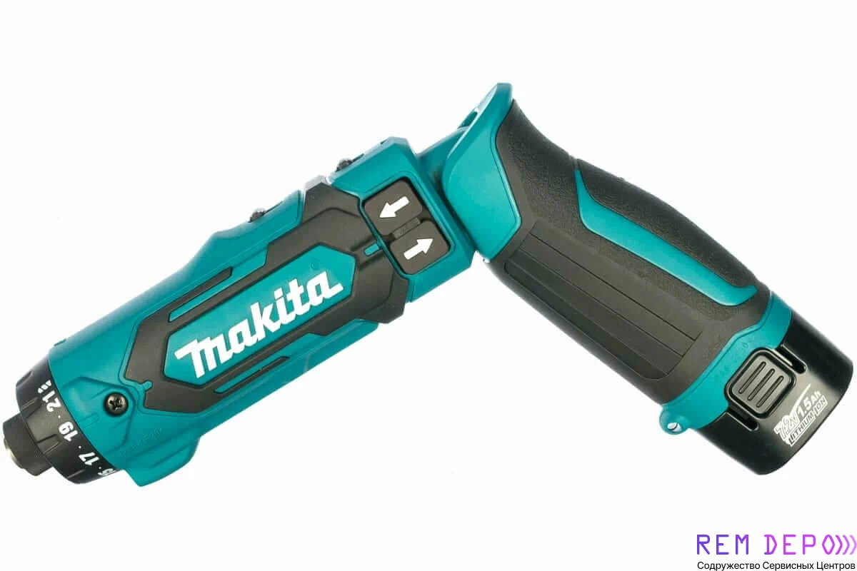 Ремонт аккумуляторных отверток Makita