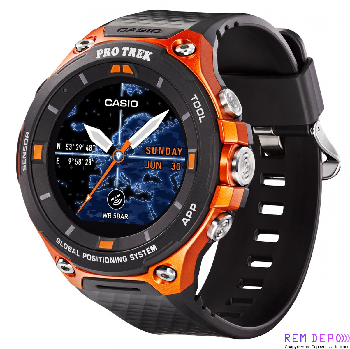 Ремонт смарт часов Casio